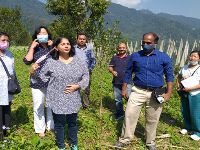 Interaction with the field functionaries and the orange grower